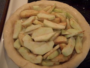 apples in crust