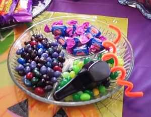 candy buffet jelly beans and gum