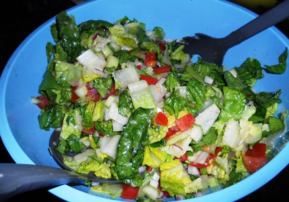fresh and delicious salad
