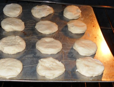 scones baking