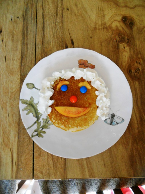 Smiley Face Pancake