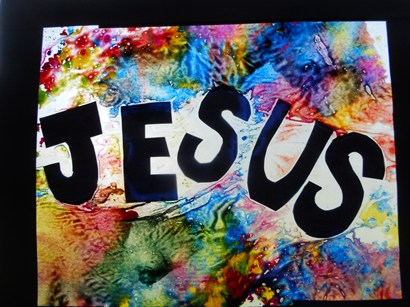 Jesus suncatcher