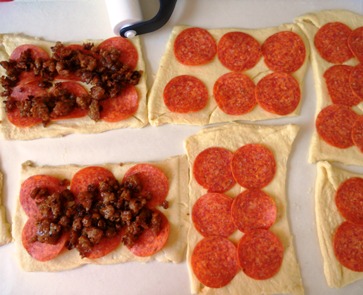 Pepperoni rolls 