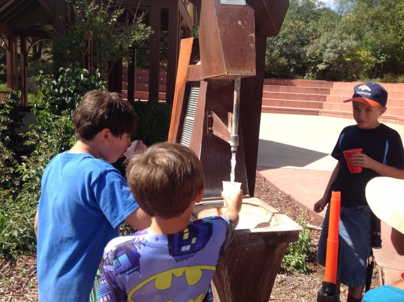 Manitou Springs Natural Spring Fountain